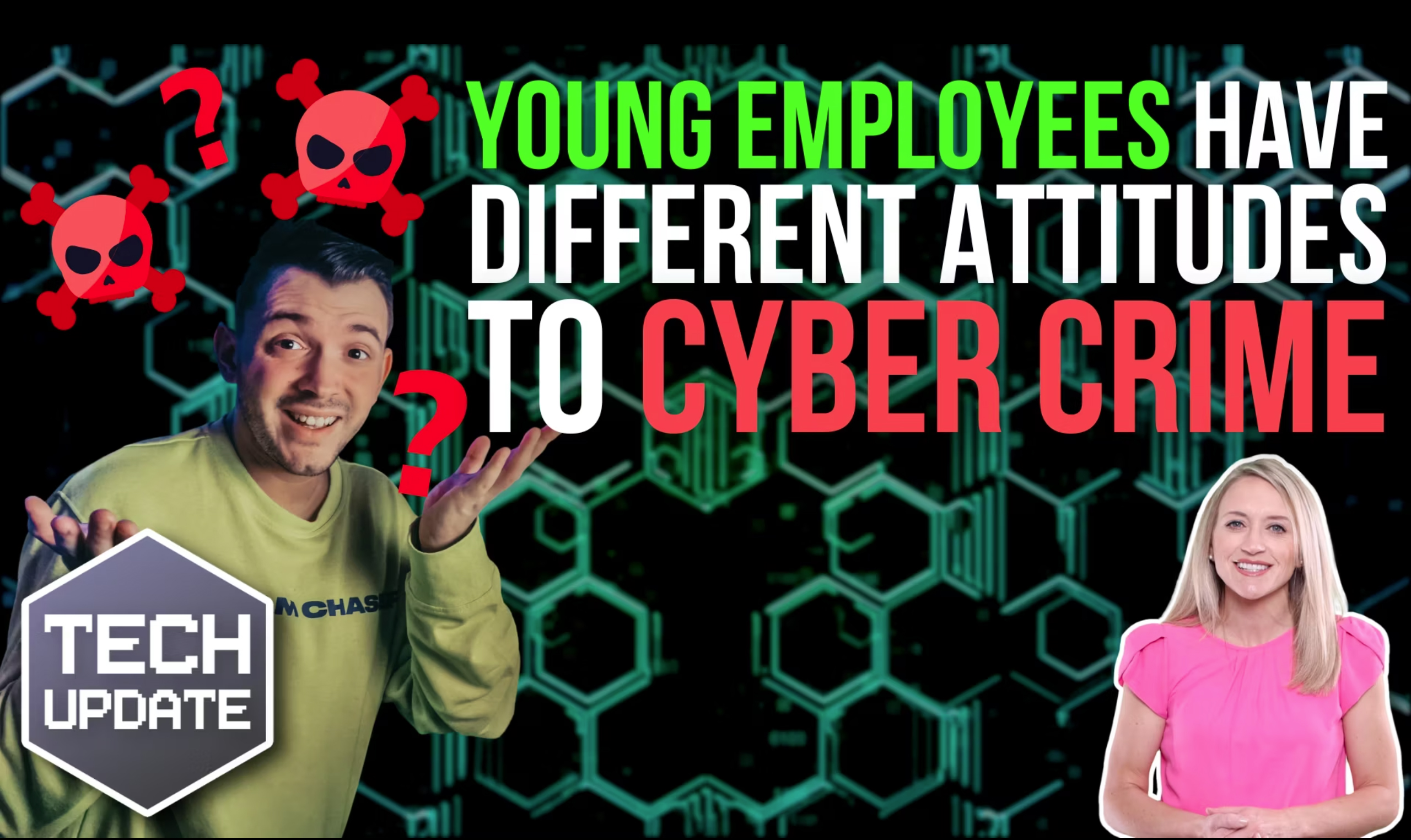 Young employees have different attitudes to cyber crime