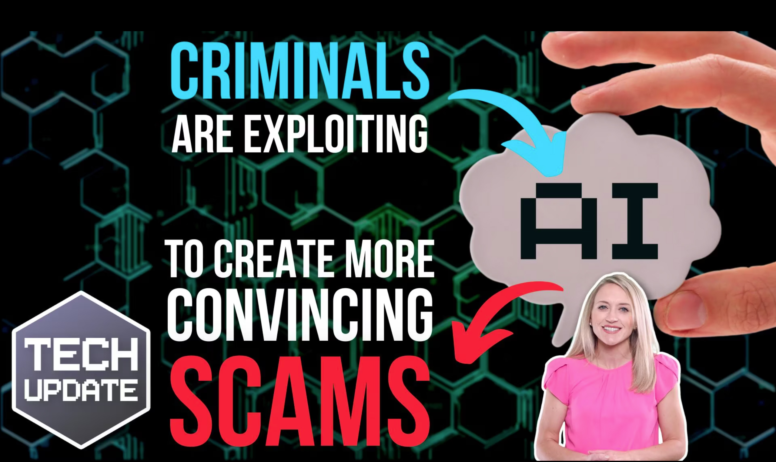 Criminals are exploiting AI to create more convincing scams